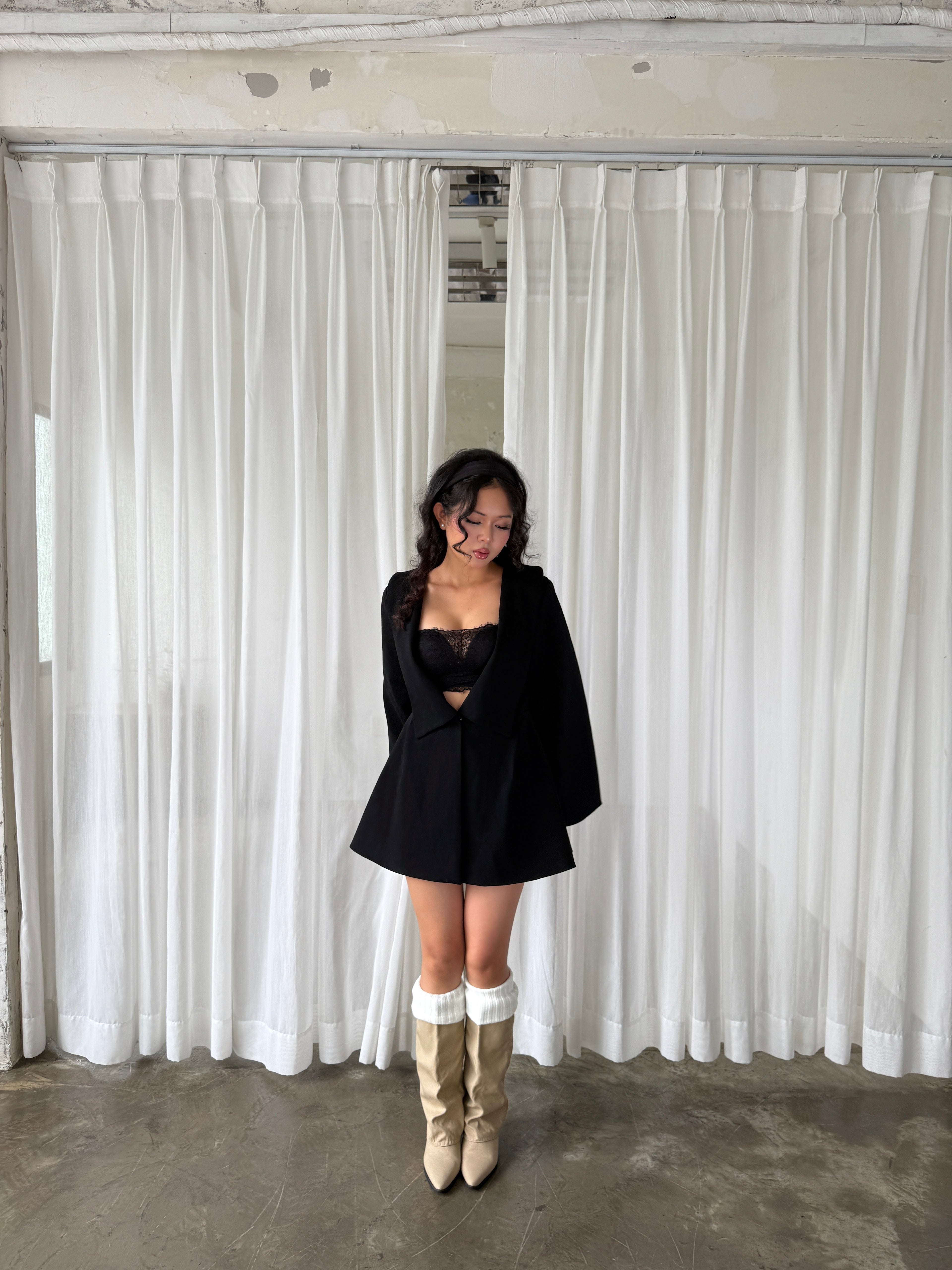 06 Black Blazer Mini