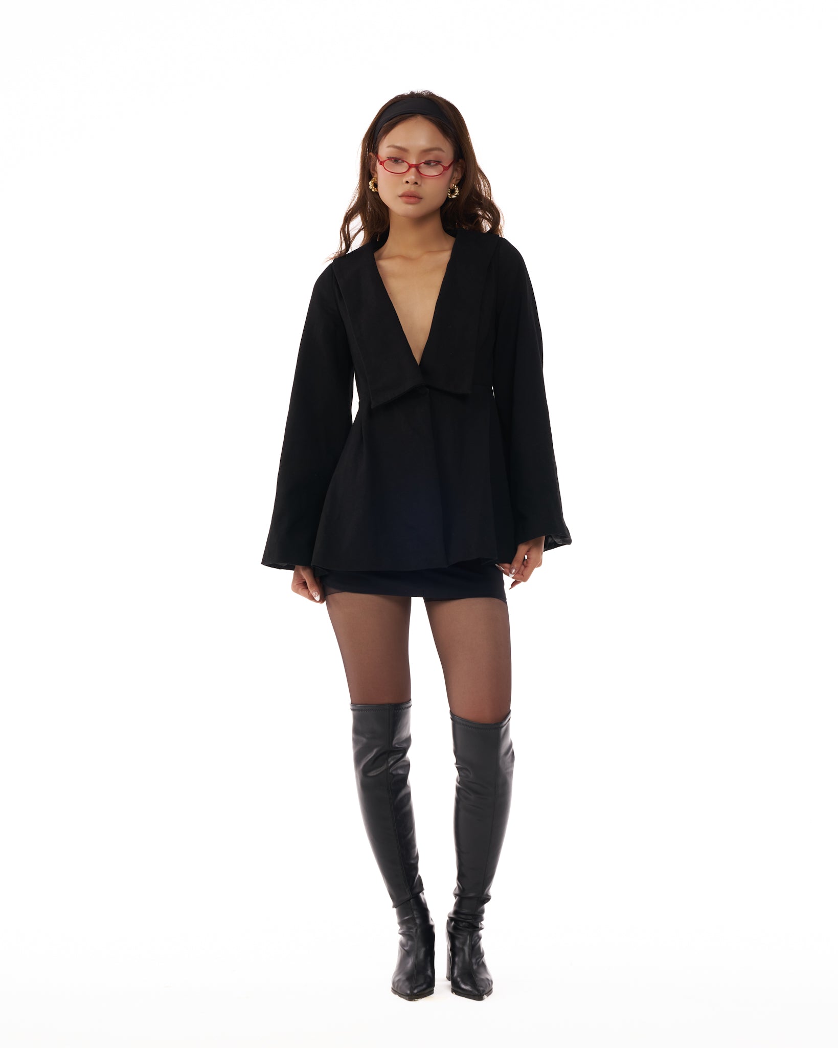 06 Black Blazer Mini