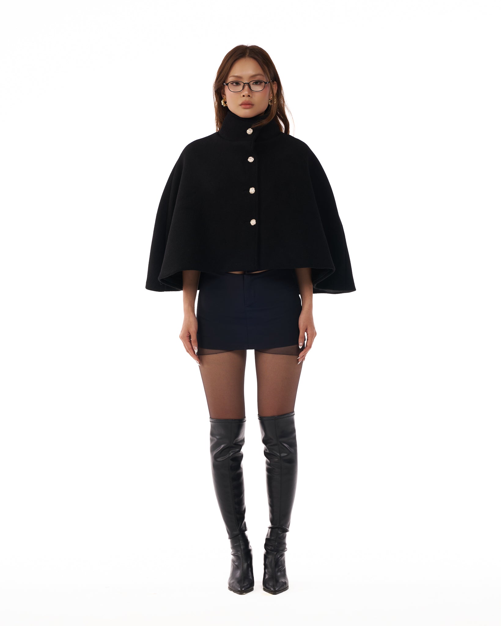 13 Blair Waldorf Cape Poncho