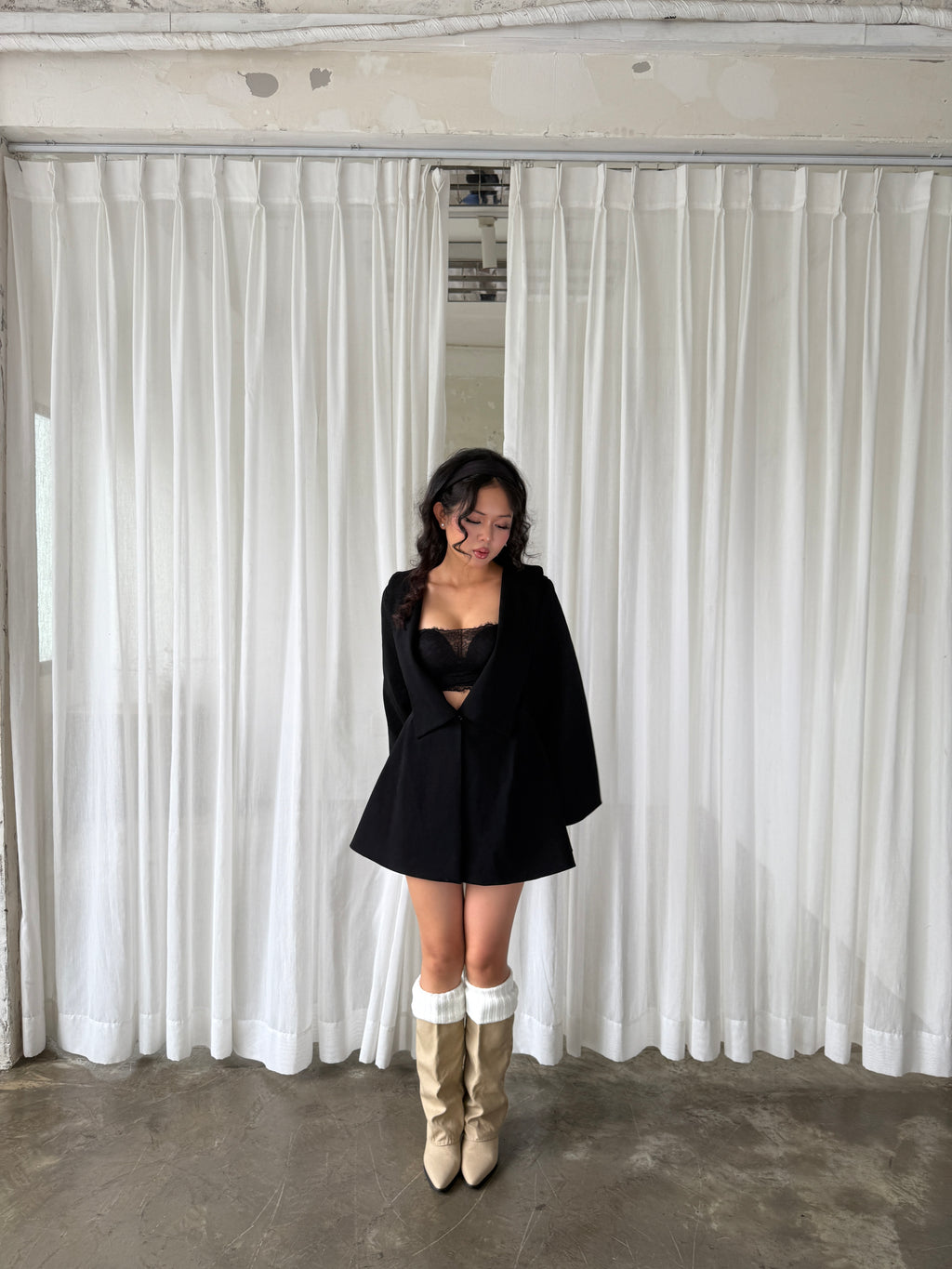 06 Black Blazer Mini