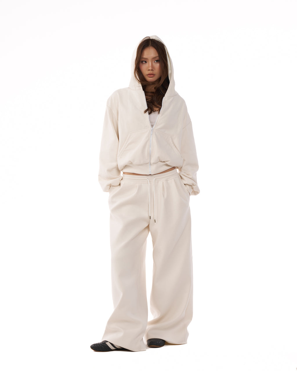 10 Ivory cloud comfort sweat pants
