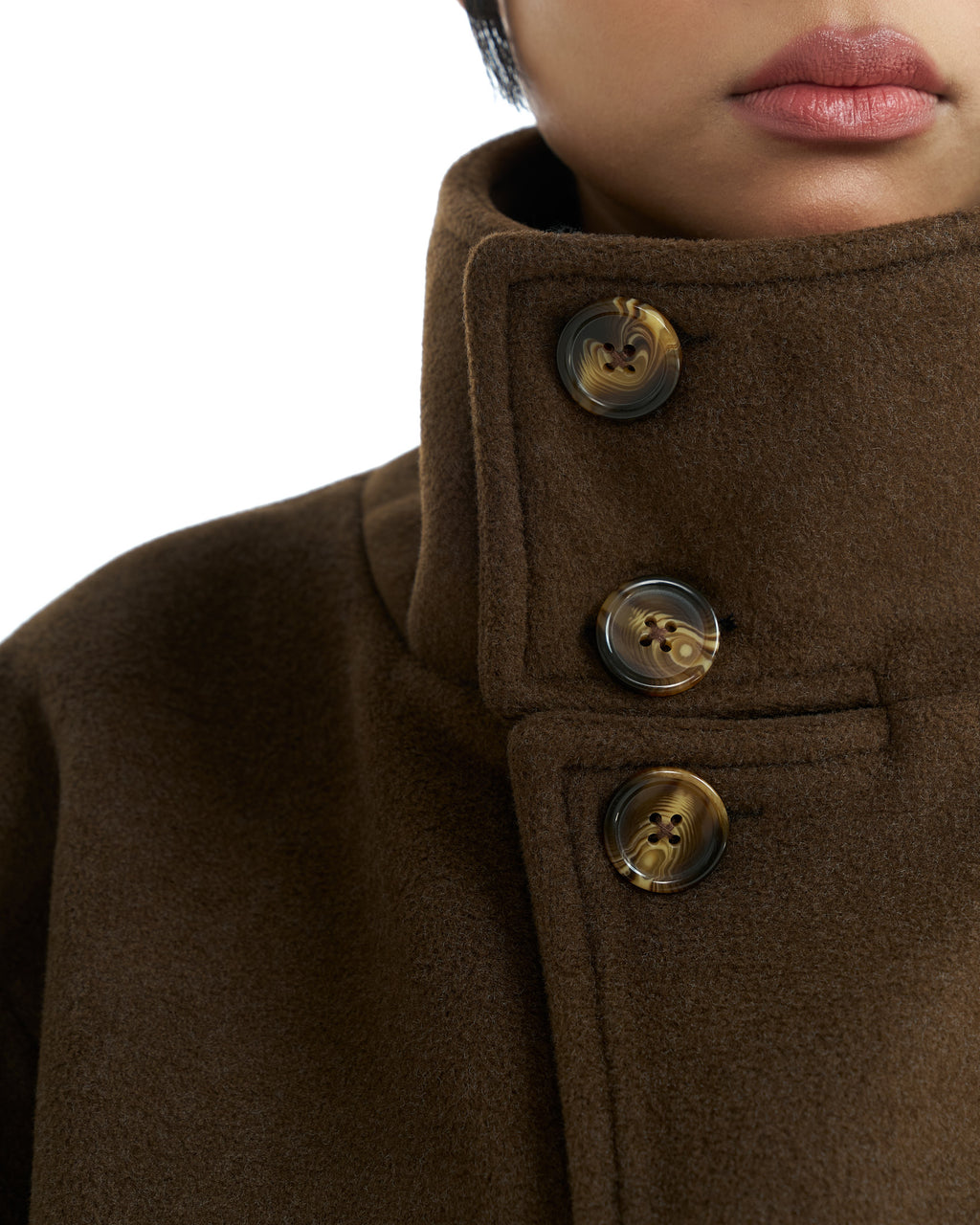 15 Brown Pea Coat