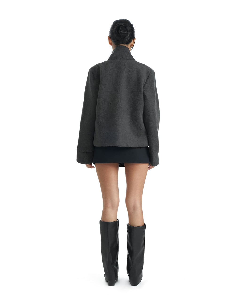 18 Grey Pea Coat